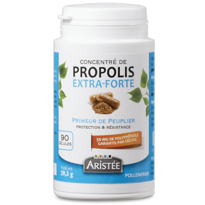 EXTRA-STRENGTH POPLAR-TYPE PROPOLIS - 90 capsules