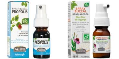 Spray  la propolis brune de peuplier pour lutter contre les allergies saisonnires